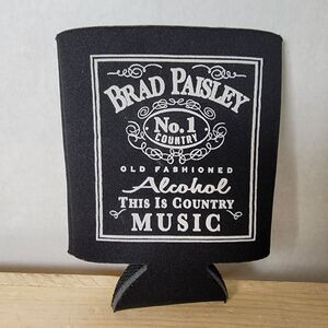 Brad Paisley "This Is Country Music" Can Koozie Black